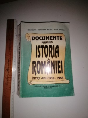 documente privind istoria romaniei 1918 1944 foto