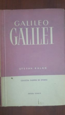 Galileo Galilei- Stefan Balan foto