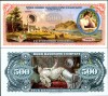 !!! X. RARR : FANTASY NOTE : FANTASY ART , PALERMO - 500 SIMOLEONS 2019 - UNC