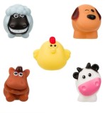 Cumpara ieftin Set de joaca pentru baie Animale domestice -5 piese, Oem