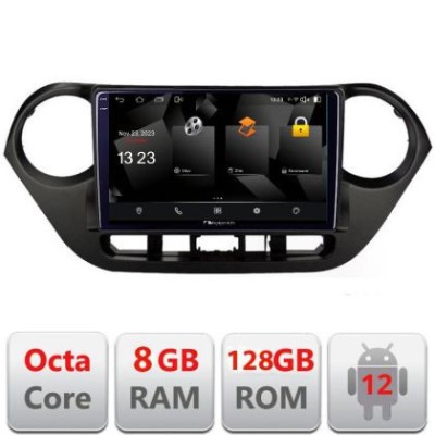 Navigatie HHyundai I10 2013-2019 5960Pro-HY38 Android Octa Core Qualcomm 2K Qled 8+128 DTS DSP 360 4G Optical CarStore Technology foto
