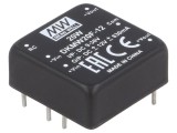Convertor DC/DC 20W 9-36V la 12V/-12V THT