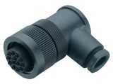Conector circular BINDER 400V 20A 5 pini mufă mamă IP65 terminal cu șurub