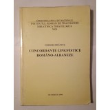 Grigore Br&acirc;ncuș (dedicație) - Concordanțe lingvistice rom&acirc;no-albaneze