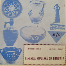Gheorghe Bulei, Cicerone Mares - Ceramica populara din Dimbovita (arta populara)