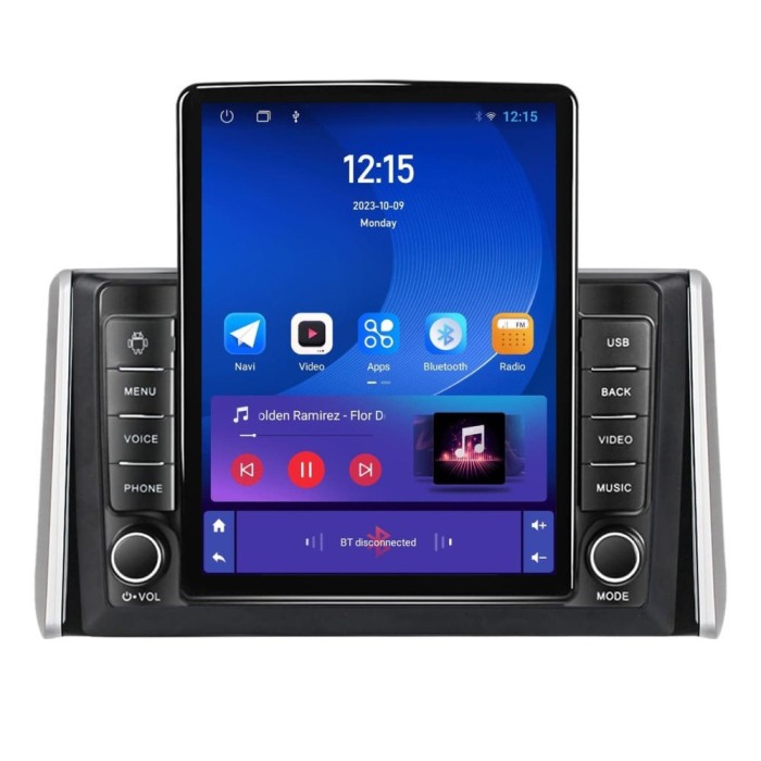 Navigatie dedicata cu Android Toyota Rav4 V dupa 2018, 1GB RAM, Radio GPS Dual