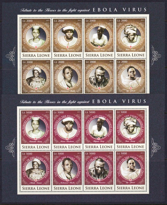 DB1 Medicina Sierra Leone Tribut Luptatori Virus Ebola 2 MS MNH