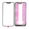 Geam cu Rama + OCA iPhone 14 Negru (Black) - Inlocuire Ecran