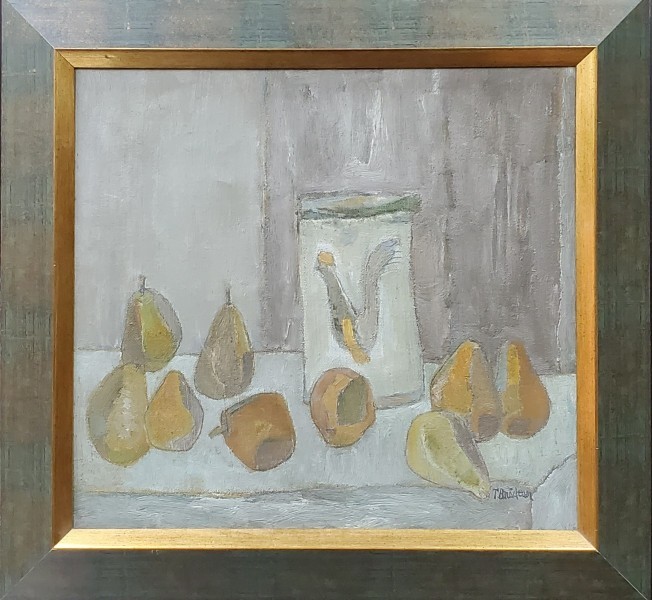 Traian Bradean(1927-2013) - Natura statica cu pere