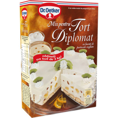 Mix pentru Tort Diplomat Dr. Oetker, 430 g, Mix Tort, Tort Dr. Oetker, Mix Tort Diplomat, Mix Tort Diplomat Dr. Oetker, Tort Diplomat, Tort foto