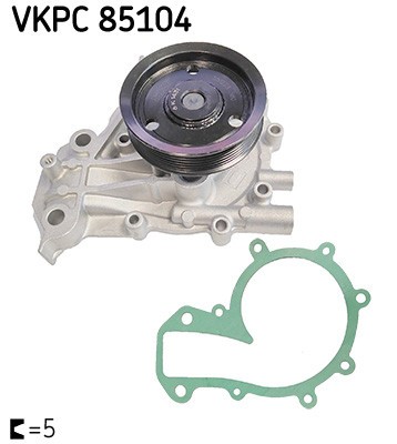 SKF VKPC 85104 Pompă de apă, răcire motor foto