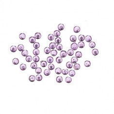 Pietre Swarovski rotunde 2 mm - violet deschis 50 buc