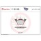 Placute frana Mercedes V-Class (638/2) 02.96-07.03, Vito Box (W638) 03.97-07.03, Vito Bus (W638) 02.96-07.03, Spate, BREMBO