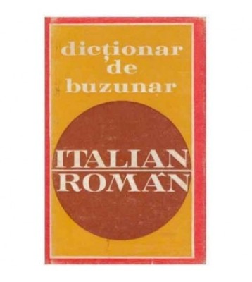 Virgil Ani, Doina Condrea-Derer - Dictionar de buzunar italian-roman foto
