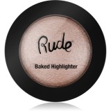 Rude Cosmetics Baked Highlighter Pudra compacta ce ofera luminozitate culoare Flirtatious Behaviour 7 g