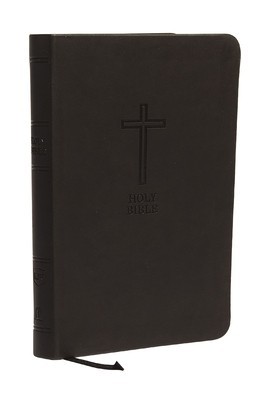 KJV, Value Thinline Bible, Compact, Imitation Leather, Black, Red Letter Edition foto