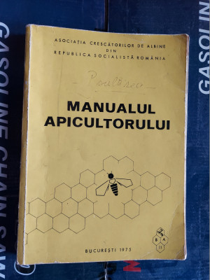 MANUALUL APICULTORULUI , ANUL 1975 . foto