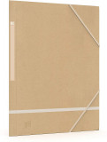 Mapa Carton Reciclat, Cu Elastic Pe Colturi, Oxford Touareg - Kraft/alb