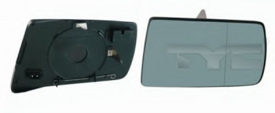 Sticla oglinda, oglinda retrovizoare exterioara MERCEDES E-CLASS Combi (S210) (1996 - 2003) TYC 321-0018-1 foto