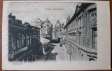 Carte postala, Bucuresti strada Stavropoleos, 1903