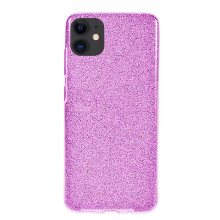 Husa Apple iPhone 11 Sclipici Mov Silicon