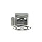 Piston complet compatibil Stihl MS 660, 066, 54 mm, bolt 12, PowerX