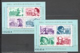 Romania.1985 Colaborarea cultural-economica INTEREUROPA-Bl. XR.929