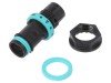 Conector Alimentare AC Mama Techno THB.381.M3E, 400V, 10A, IP68/IP69K, 3 Piste