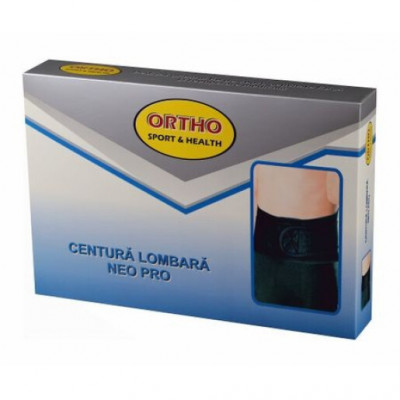 CENTURA PROFESIONALA LOMBARA REGLABILA NEOPREN 1BUC/CUT foto