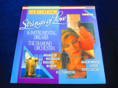 The Diamond Orchestra - Goilden Love Songs _ vinyl,LP _ Arcade (1987,Olanda) foto