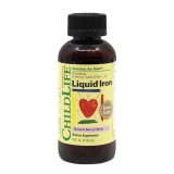 Supliment fier bisglicinat copii Liquid Iron 10mg ChildLife Essentials, Secom 118 ml