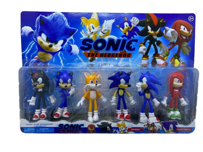 Set figurine Sonic The Hedgehog