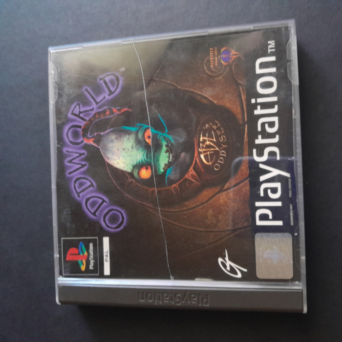 Oddworld Abes Oddysee - play station 1