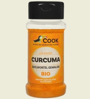 Turmeric pudra bio 35g Cook foto