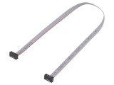 Cablu panglică SAMTEC IDC 254mm FFSD-04-D-10.00-01 cu conectori IDC ambele părți