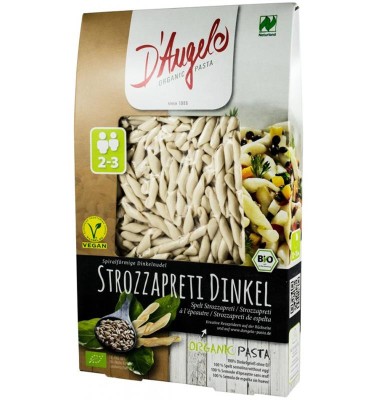 Paste Strozzapreti din Grau Spelta Bio 250grame D&amp;#039;Angelo Pasta foto