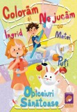 Coloram si ne jucam cu Ingrid, Matei si Pufi (volumul 1). Obiceiuri sanatoase &ndash; Ioana Cristina Vladoiu