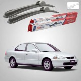 Cumpara ieftin Ștergătoare Honda Civic Gen VI (EJ/EK) Sedan 4U 1995-2001 | Set Față Flat &ndash; TeamCar&reg;