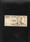 Turcia 5000000 5.000.000 lire lira 1997 seria672881 graffiti