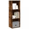 vidaXL Bibliotecă, stejar fumuriu, 40x30x114 cm, lemn prelucrat 857871