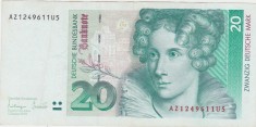 GERMANIA 20 MARCI MARK 1993 VF