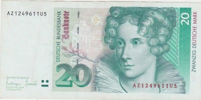 GERMANIA 20 MARCI MARK 1993 VF foto