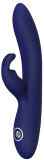 Vibrator Themis Blue Evolution, 10 Moduri Vibratii, Silicon, USB, Albastru Inchis, 22 cm, DREAM Toys