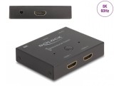 Switch bidirectional 2 porturi HDMI 8K60Hz/4K144Hz, Delock 18776