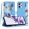 Husa Portofel Motorola Moto G13 G23 G53 Bleu Flip Techsuit Protectie Zgarieturi Socuri
