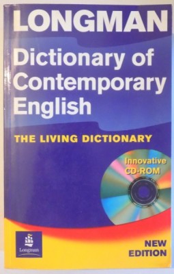 LONGMAN, DICTIONARY OF CONTEMPORARY ENGLISH by DELLA SUMMERS, 2003 *NU CONTINE CD foto