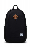 Herschel rucsac Seymour Backpack culoarea negru, mare, neted