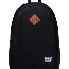 Herschel rucsac Seymour Backpack culoarea negru, mare, neted