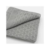 Paturica tricotata, New Baby, Cu model, Antialergica si antibacteriana, Bambus, 80x100 cm, Material certificat OEKO-Tex Standard
