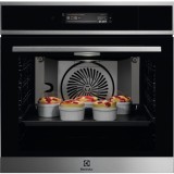 Cuptor incorporabil Electrolux SteamPro Seria 900 EOA9S31CX, 70 l, 25 functii, Wi-Fi indoor, SousVide, CookView, control touch, grill, clasa A++, inox